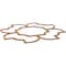 Ekena Millwork 83W x 83H x 38T Large Anderson Decorative Fretwork Wood Ceiling Panels, Cherry CELW83X83X0375ANDCH - alternate 3